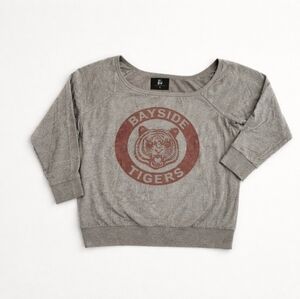 Torrid SAVED BY THE BELL BAYSIDE OFF SHOULDER SWEATSHIRT size 1 14 XL